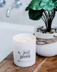 Just Breathe Candle