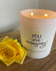 You Are Amazing Candle